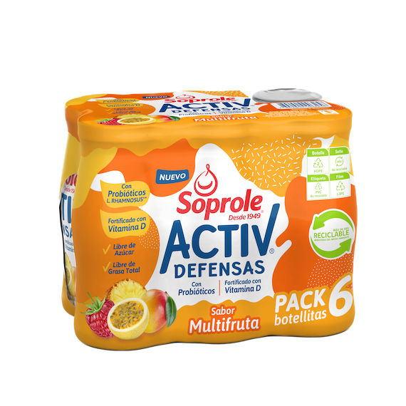 Activ Pack 6 Multifruta